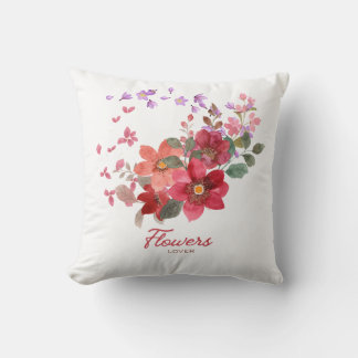 Wurfkissen mit Blumenmuster Kissen