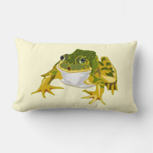 Wurfkissen mit Frosch Lendenkissen