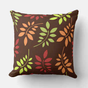 Wurfkissen mit Herbstlaub-Motiv für die Heimdekora Kissen