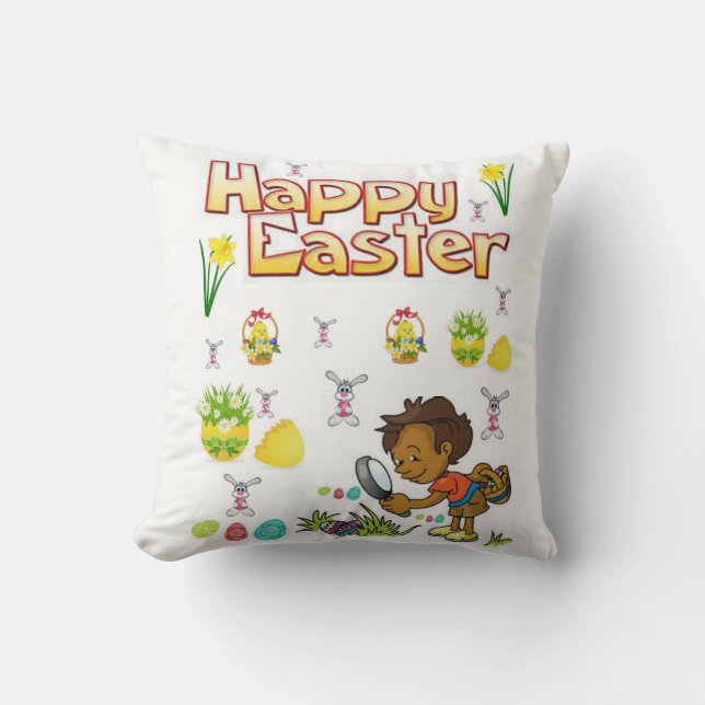 Wurfkissen Ostern Kissen (Vorderseite)
