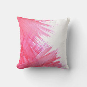 Wurfkissen-Rosa Farbe Abstract Kissen