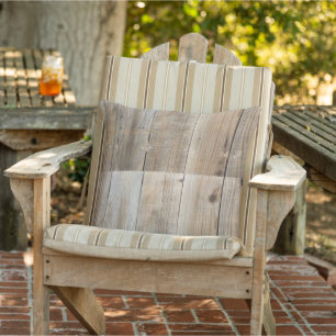 Wurfkissen Rustikales Holz Beige Kissen