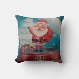 Wurfkissen Santa Klaus Kissen