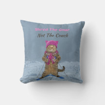 Wurfkissen, Schredderei der Gnar-Ski-Katze