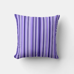 Wurfkissen-Violette Streifen Kissen