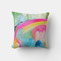 Wurfkissen Wohndeko Regenbogen
