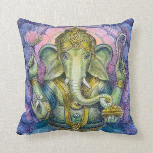 Wurfs-Kissen-hindische Elefant Ganesha Kissen
