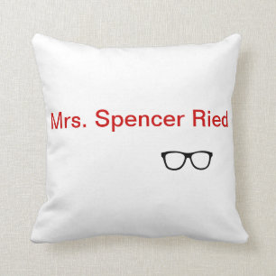 Wurfskissen "Frau Spencer Reid" Kissen