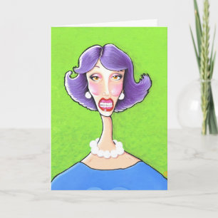 Würgen auf dem Glamour Karte