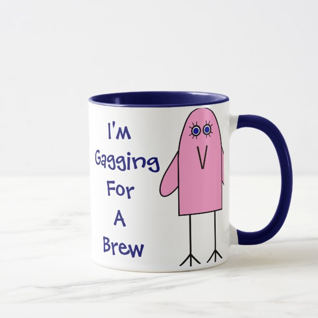 Würgen für ein Gebräu! Tasse (Rechts)