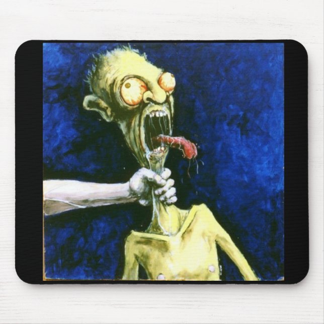 Würgend Zombie Mousepad (Vorne)