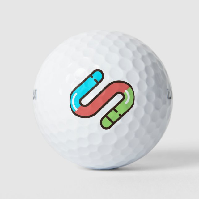 Wurm Golfball (Vorderseite)