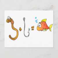 Wurm + Haken = Fisch