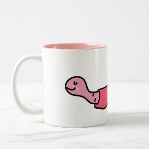 Wurm Zweifarbige Tasse