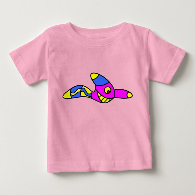Wurmbaby Shirt Funnyworm Shirt (Vorderseite)