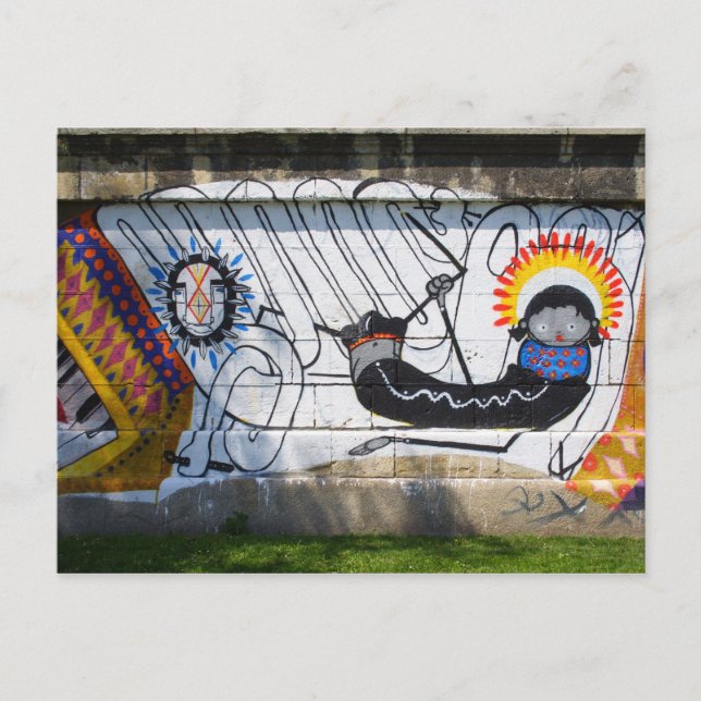 WurmGirl Postkarte (Vorderseite)