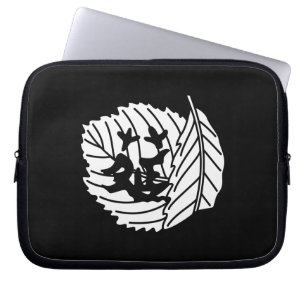 Wurmzerfressener zerbrochener Kashiwa-Laptop-Fall Laptopschutzhülle