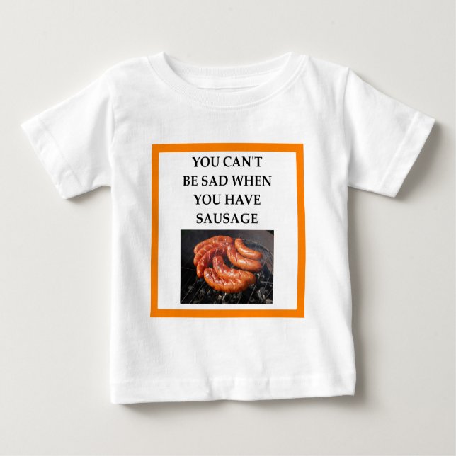 WURST BABY T-SHIRT (Vorderseite)