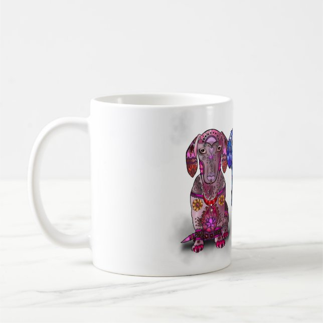 Wurst Dog Lovers Kaffeetasse (Links)