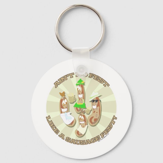 Wurst Fest! Schlüsselanhänger (Vorderseite)
