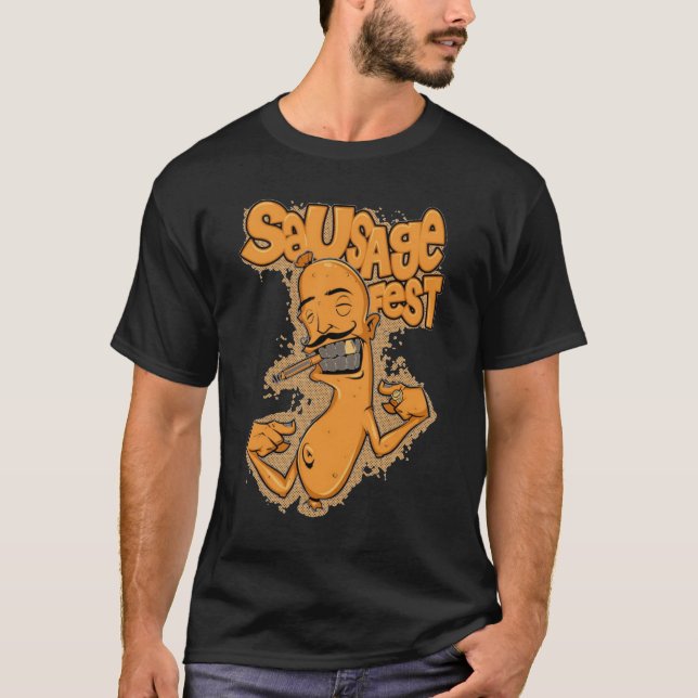 Wurst Fest streetwear T - Shirt (Vorderseite)