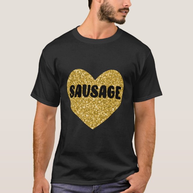 Wurst I Liebe Wurst Futter Wurst T-Shirt (Vorderseite)