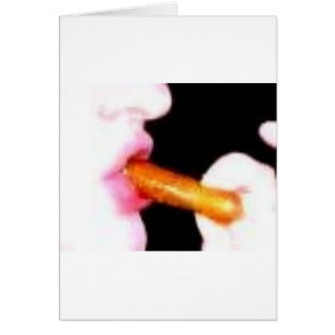 Wurst-Lippen auf alles!