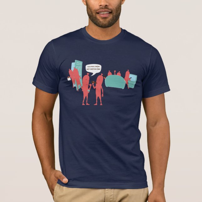Wurst-Party T-Shirt (Vorderseite)