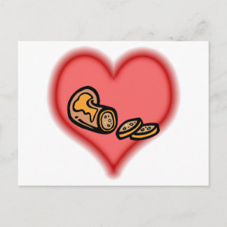 Wurst Postkarte