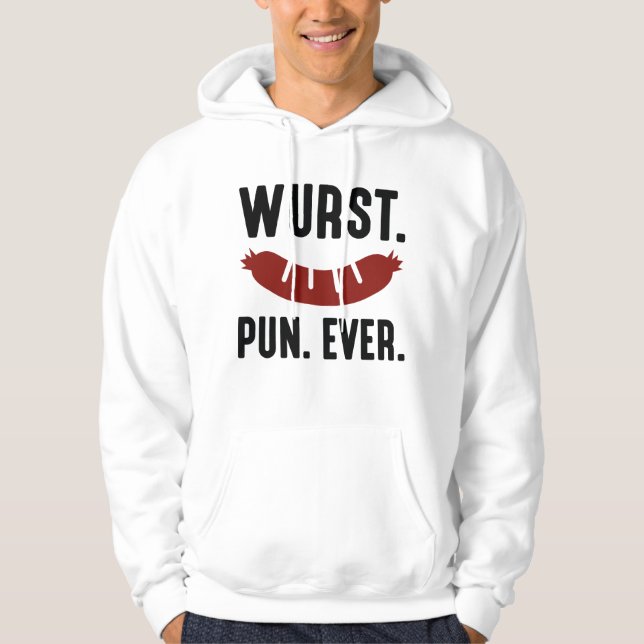 Wurst Puber Ever Hoodie (Vorderseite)