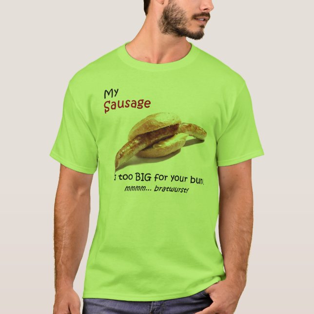 Wurst-Shirt T-Shirt (Vorderseite)