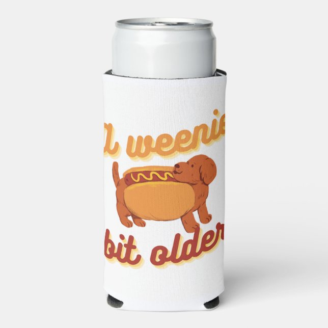 Würstchen Bit Older Coozie Selters Dosenkühler (Seltzer Vorderseite)