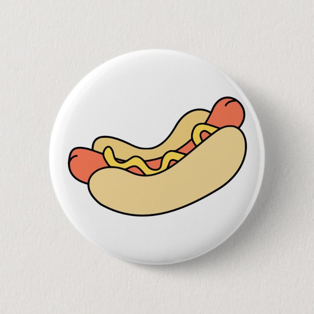 Würstchen Button (Vorderseite)