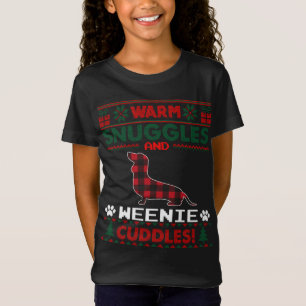 Würstchen Christmas Pajama Weiner Ugly Christmas S T-Shirt