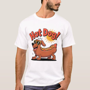 Würstchen Hot-Dog Vibes T-Shirt