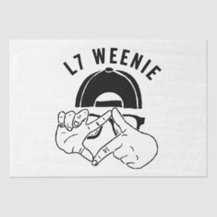 Würstchen L7 Seidenpapier
