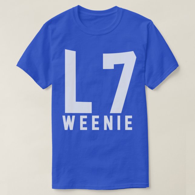 Würstchen L7 T-Shirt (Design vorne)