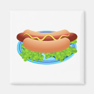 Würstchen Magnet