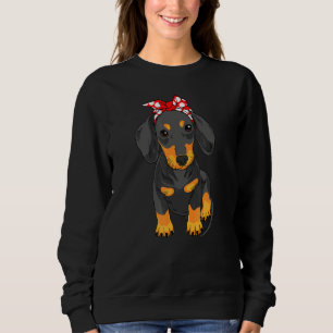 Würstchen Mama Dackel Dackel Cut Weiner Dog Mama M Sweatshirt