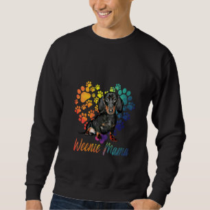 Würstchen Mama Funny Dackel Lover Wurst D Sweatshirt