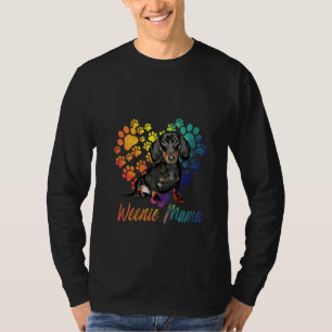 Würstchen Mama Funny Dackel Lover Wurst D T-Shirt