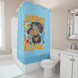 WÜRSTCHEN MAMA SHOWER CURTAIN DUSCHVORHANG