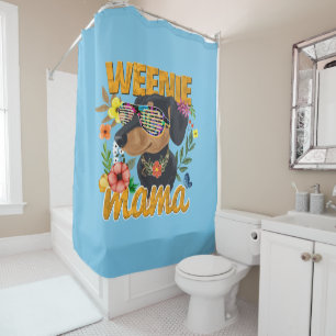 WÜRSTCHEN MAMA SHOWER CURTAIN DUSCHVORHANG