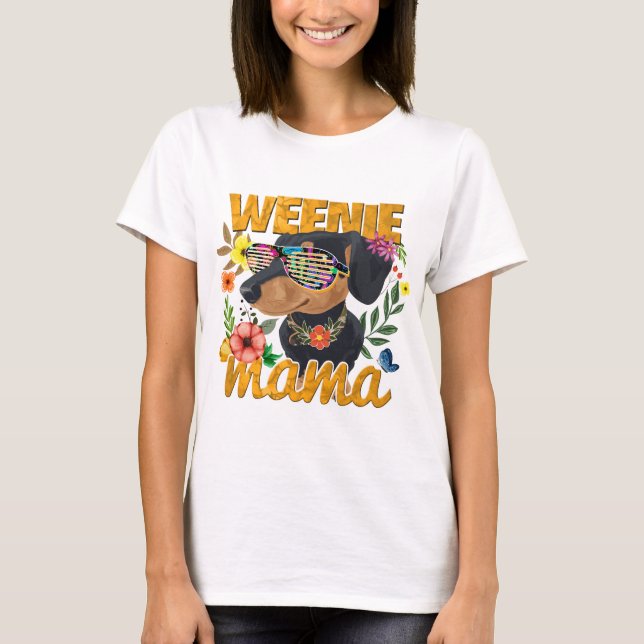 WÜRSTCHEN MAMA TEE SHIRT (Vorderseite)