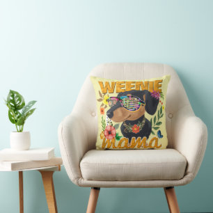 WÜRSTCHEN MAMA THROW PILLOW KISSEN