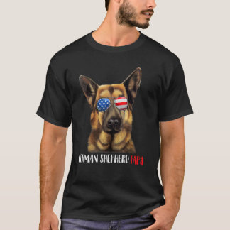 Würstchen Papa German Shepherd Vater Dog German Sh T-Shirt