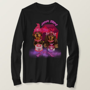 Würstchen Sisters Lasse Kuchen T - Shirt essen