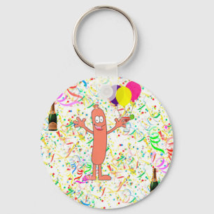 Wurstparty Schlüsselanhänger