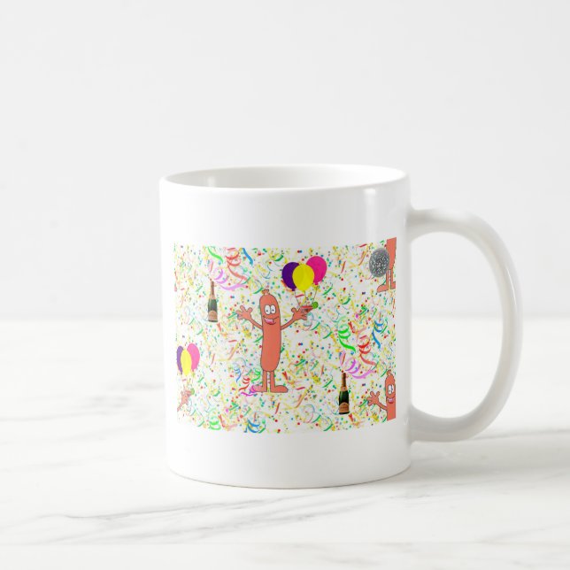 Wurstparty Tasse (Rechts)