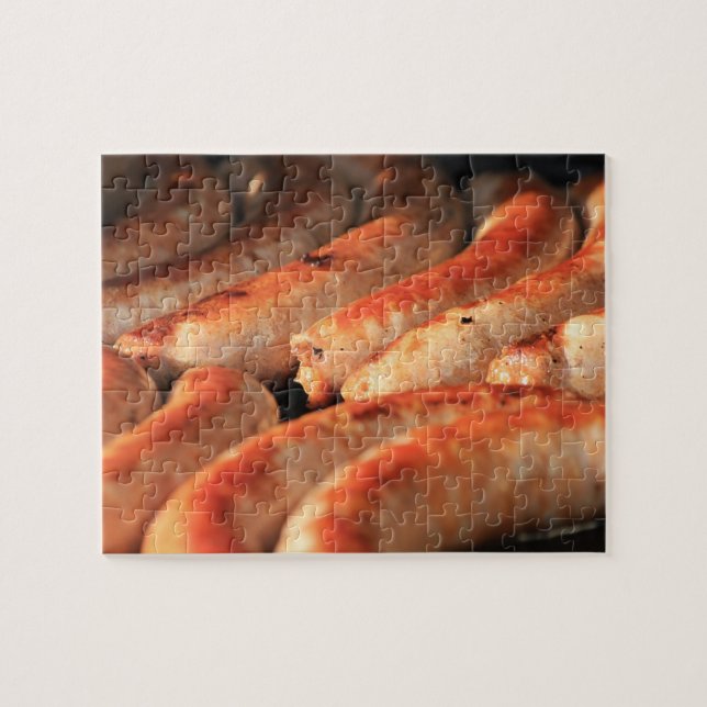 Wurstsizzle-Puzzlespiel Puzzle (Horizontal)